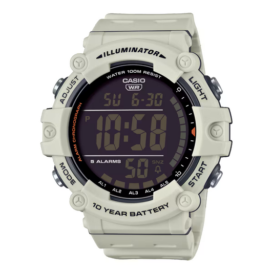 Casio AE1500WH-8B2 Gray Illuminator Watch