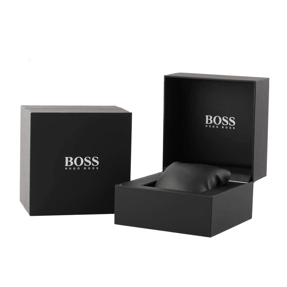 BOSS Intensity 1513680 Quartz Stainless Steel and Bracelet Silver Casual Watch