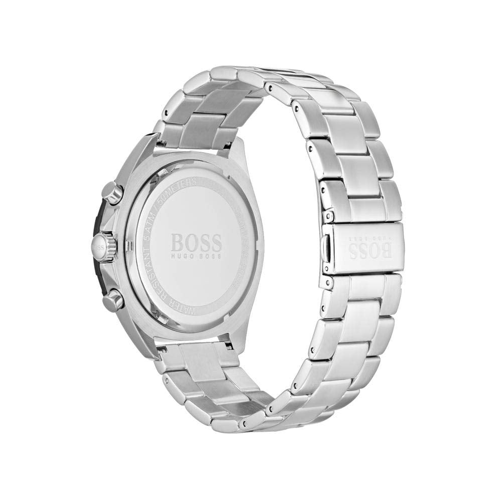BOSS Intensity 1513680 Quartz Stainless Steel and Bracelet Silver Casual Watch