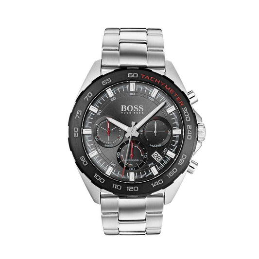 BOSS Intensity 1513680 Quartz Stainless Steel and Bracelet Silver Casual Watch