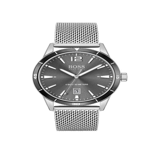 HUGO BOSS 1570126 Men's Drifter Quartz Watch with Stainless Steel Mesh band