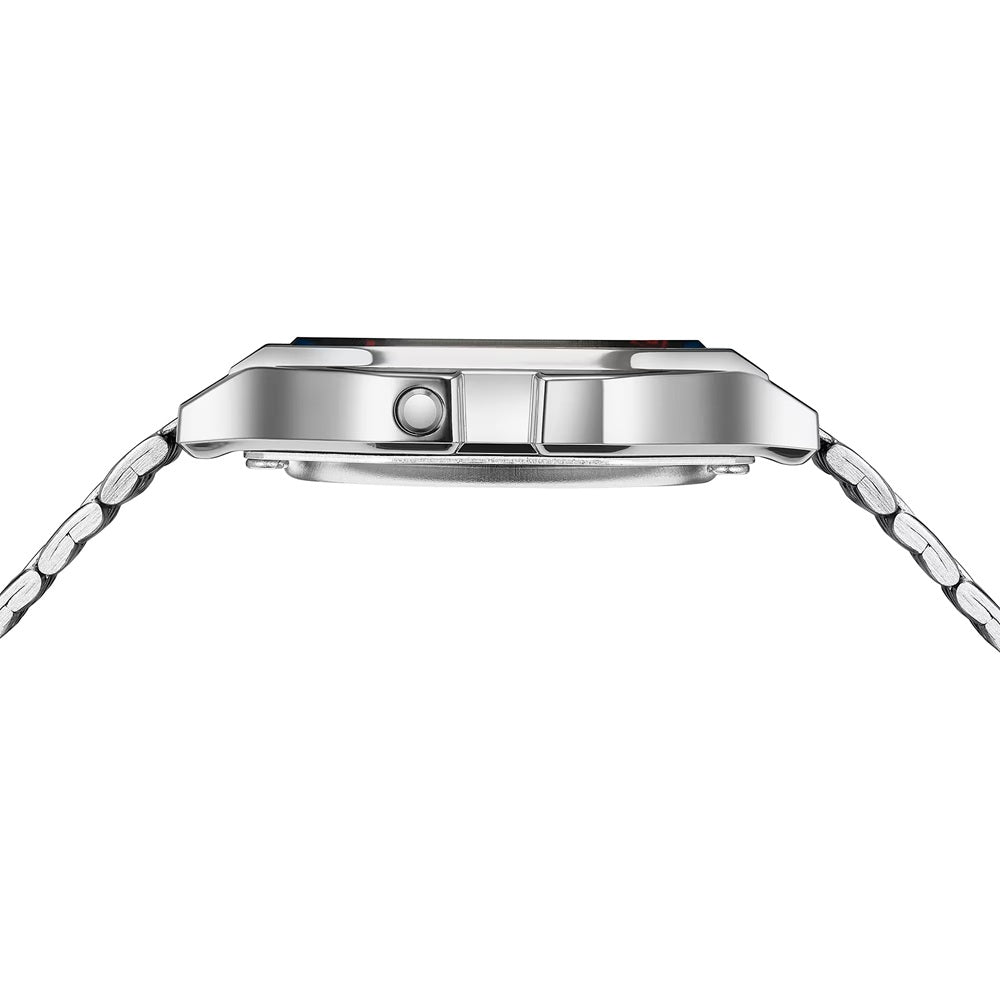 Casio A159WA-N1 Vintage Retro Silver Stainless Steel Digital Watch