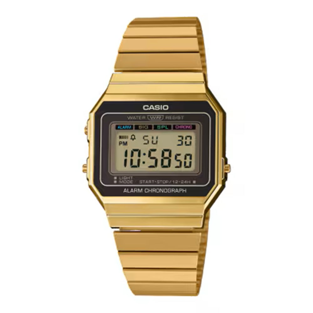 Casio A700WG-9A Digital Fashion Ladies Youth Quartz Watch