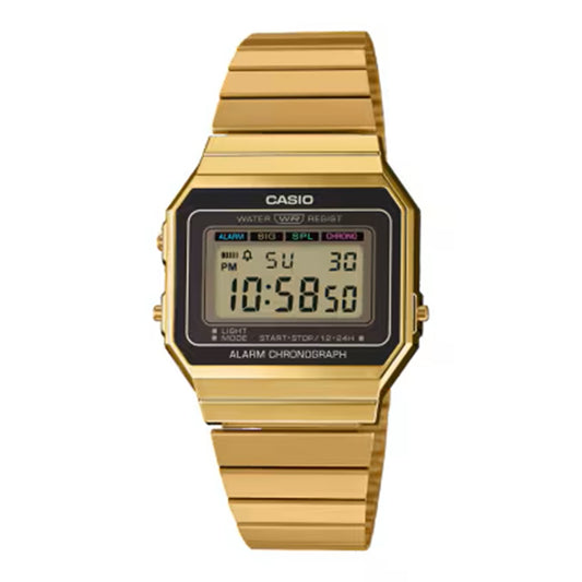 Casio A700WG-9A Digital Fashion Ladies Youth Quartz Watch