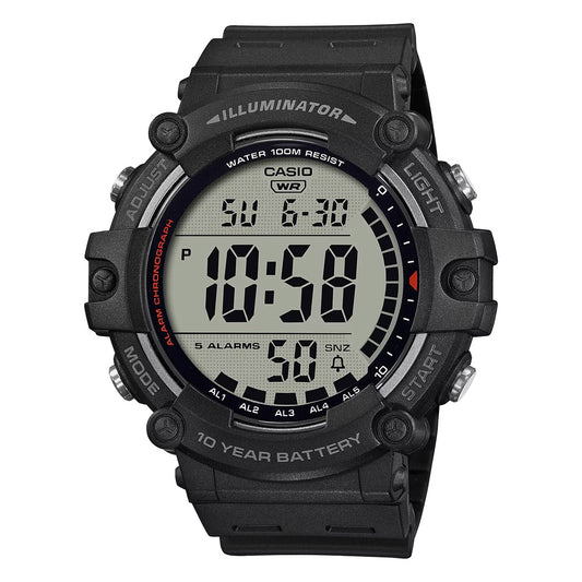 Casio AE1500WH-1A Black Illuminator Watch