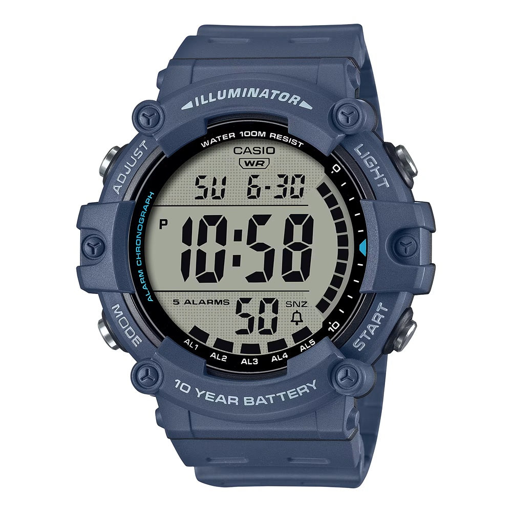 Casio AE1500WH-2A Blue Illuminator Watch
