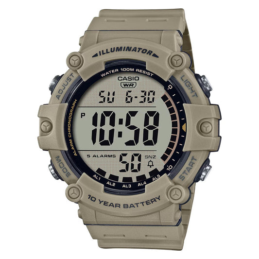 Casio AE1500WH-5A Beige Grey Illuminator Watch