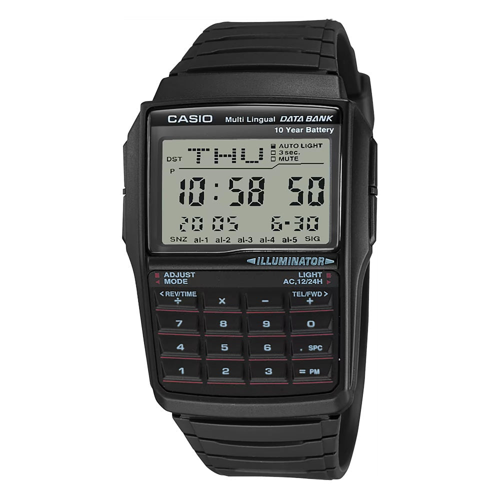 Casio Men's Vintage DBC32-1A Data Bank Digital Watch
