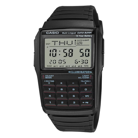 Casio Men's Vintage DBC32-1A Data Bank Digital Watch