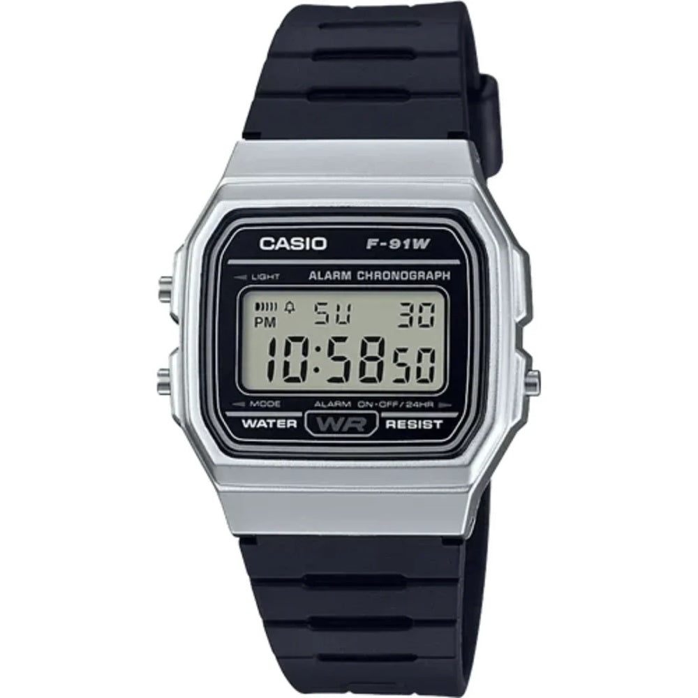 Casio F91WM-7A Alarm Chronograph Classic Digital Watch