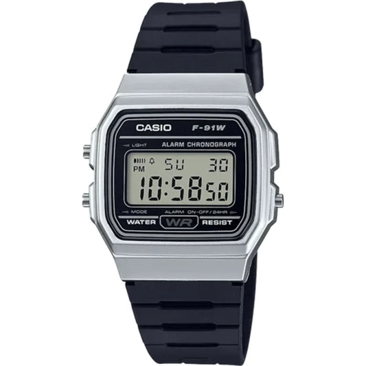 Casio F91WM-7A Alarm Chronograph Classic Digital Watch