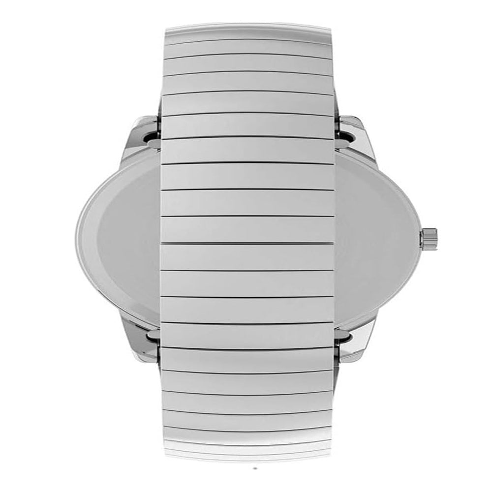 Timex T20461 Men's Easy Reader Silver Stainless Steel Watch