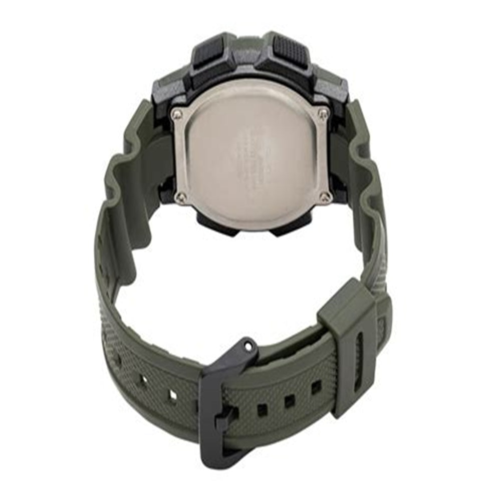 Casio Illuminator AE1000W-3A Men's Sports World Time Quartz Green Resin Watch