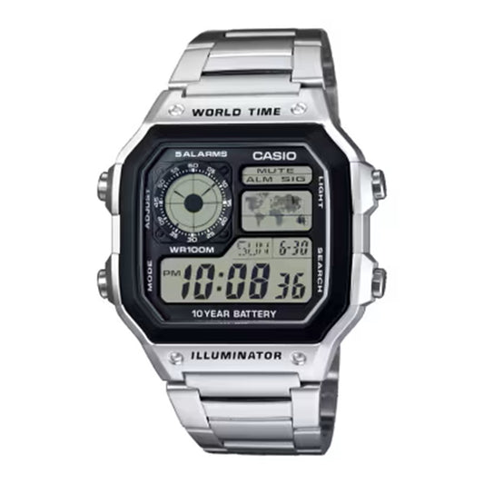Casio AE1200WHD-1A Digital Fashion Quartz Men's Watch