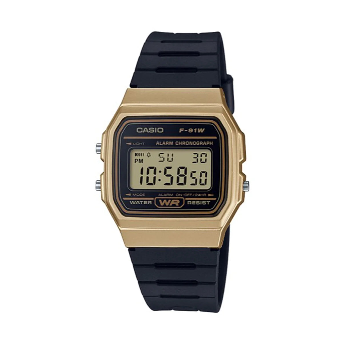 Casio F91WM-9A Alarm Chronograph Classic Digital Watch
