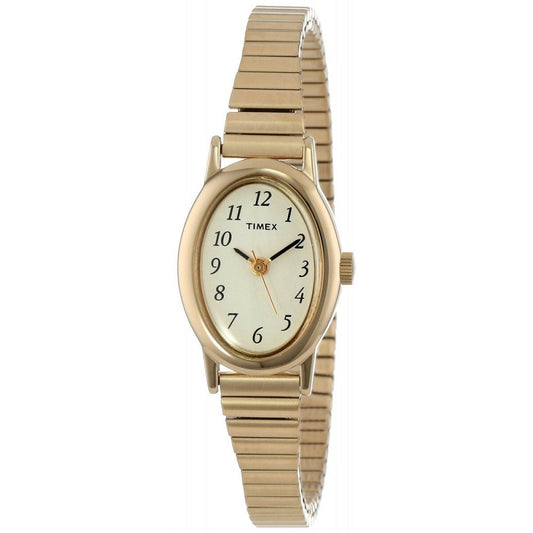 Timex T21872 Women's Cavatina Gold Tone Steel Expansion Band Watch
